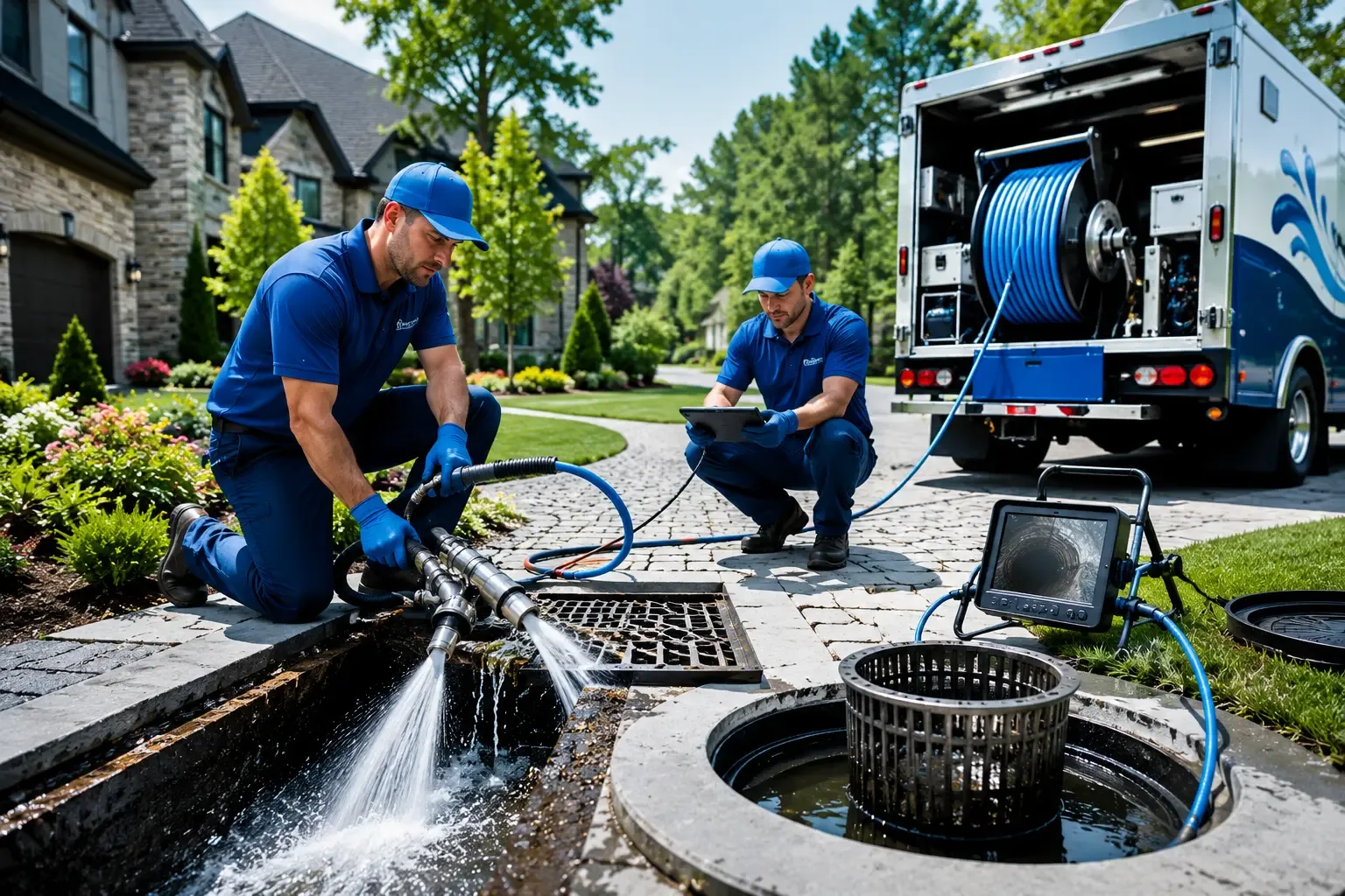 Local outdoor drain cleaning professionals in Chester, WV