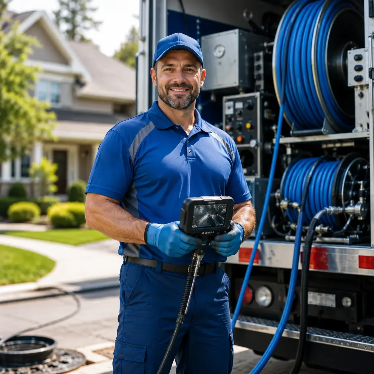 Local outdoor drain cleaning specialists in Chester, WV